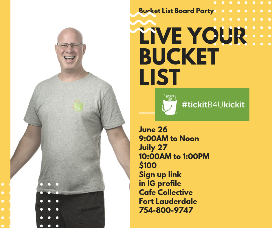 Bucket List Board Party